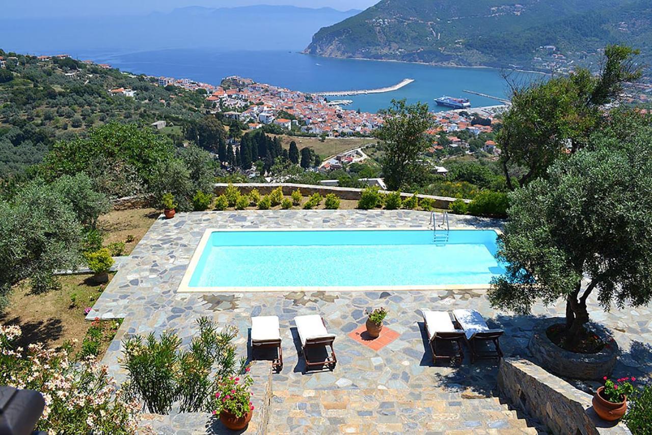 Danai Villa Skopelos Eksteriør billede