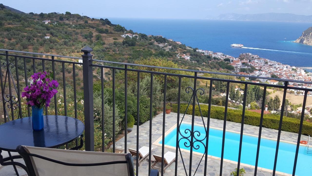 Danai Villa Skopelos Eksteriør billede