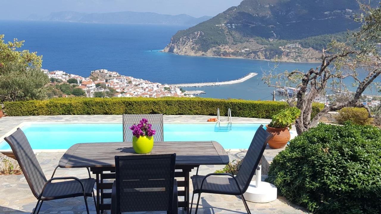 Danai Villa Skopelos Eksteriør billede
